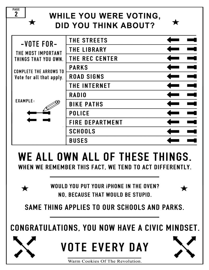 voting ballot