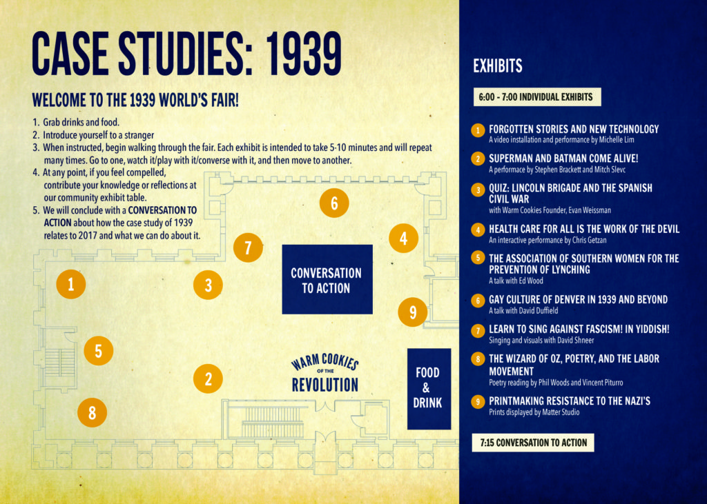 map for Case Studies 1939